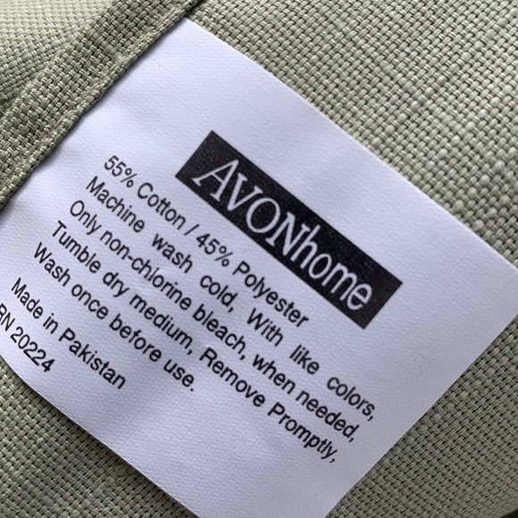 Avon Sage Green DINNER Napkins - Picture 5 of 5